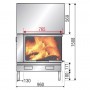 AXIS F 900 left bended glass
