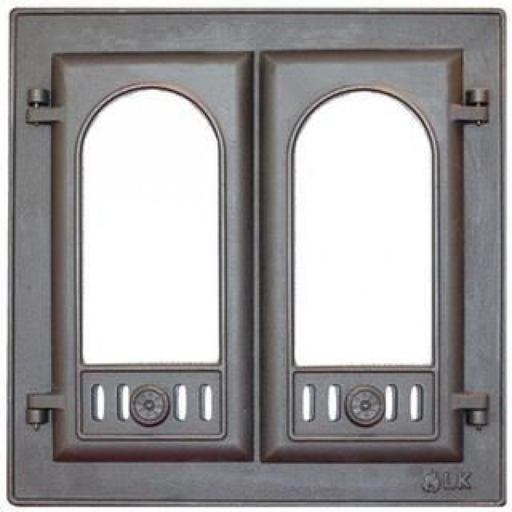 Дверца каминная 2-х створчатая LK 300