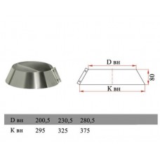 ДЫМОК Юбка на трубу с изол D115/200