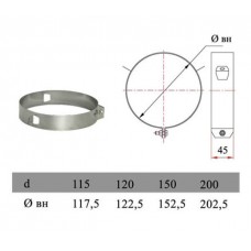 ДЫМОК Хомут под растяжки ДМК D115