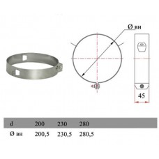 ДЫМОК Хомут под растяжки ДМК D115/200