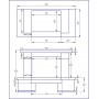 STIMLEX Seon Small LWF S пристенная