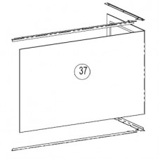 EDILKAMIN Стекло для топок Side 2 sx/dx