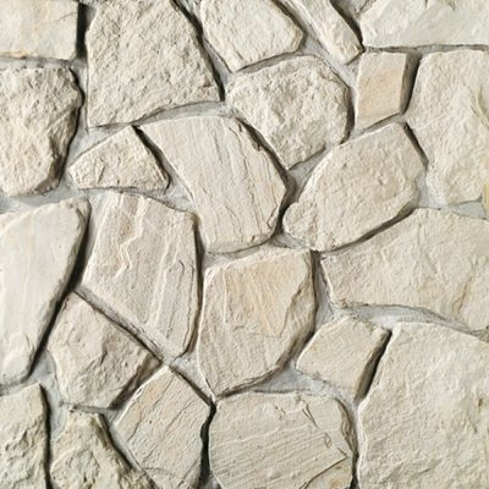 PALAZZETTI Камень Easy Stone: HIMALAYA белый угл. 2 лин.м