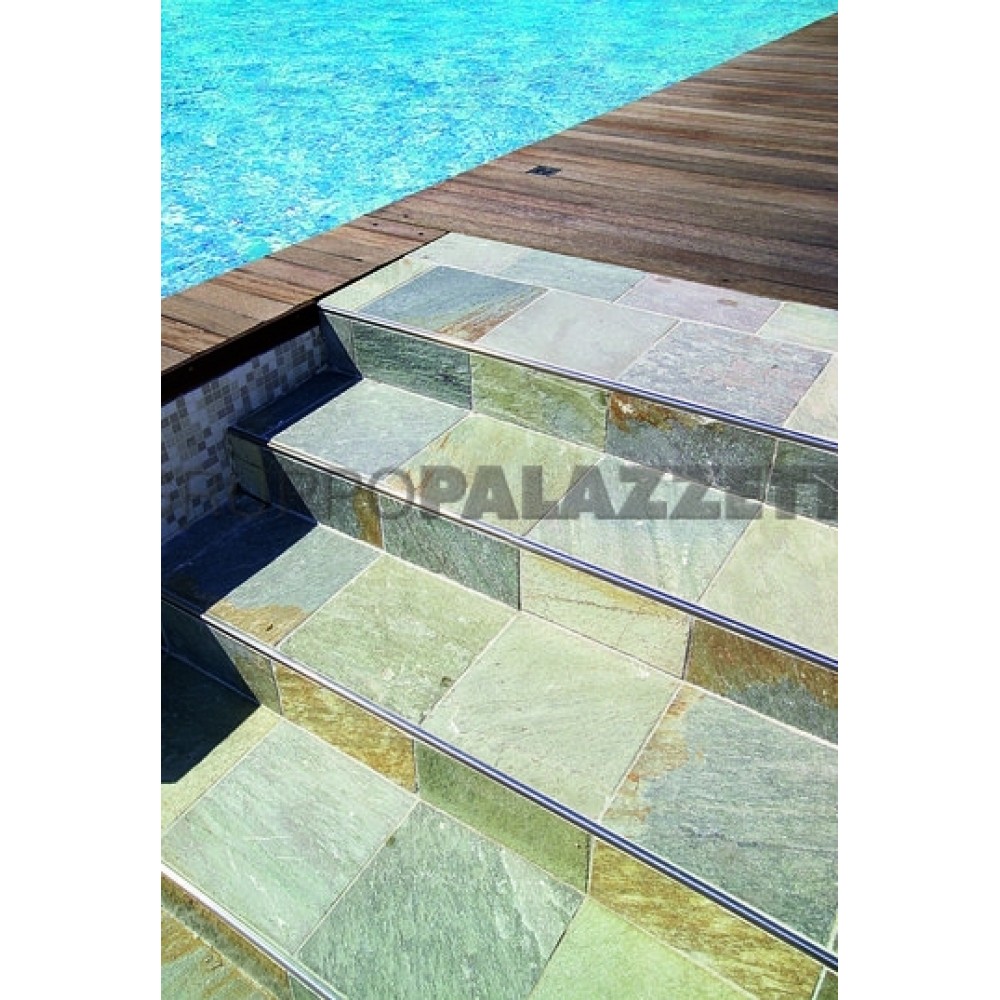 PALAZZETTI Камень QUARZITE D`Oriente Armonia Beige бордюр/ступень 100х35х3