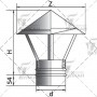 ВУЛКАН Зонт на расш. AHR d200 зерк.